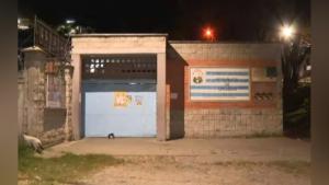Aspecto del colegio en el que la niña quedó abandonada